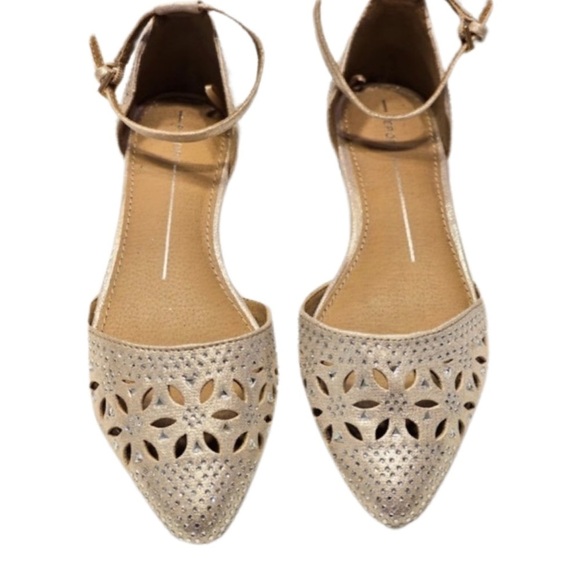 Report Reisling Champagne Ankle Strap Shoes NEW - Picture 1 of 7